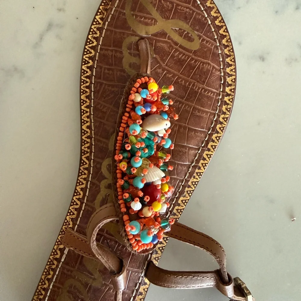 Sam Edelman brown strap